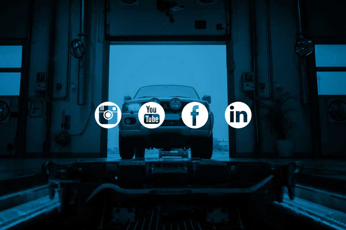 Besikta Bilprovning i sociala medier